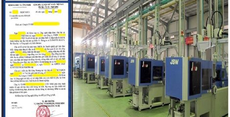 Giấy phép nhập khẩu dây chuyền công nghệ đã qua sử dụng của các dự án chuyển nhà máy từ các nước đến Việt Nam